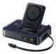 Baseus E0121700 Chargeur pour équipement mobile Universel Noir, Bleu USB, AC Recharge sans fil Intérieur 160W