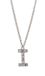 Orphelia ZK-Alpha/I - Ketting Letter I - 925 Sterlingzilver / Zirconium - 44 cm