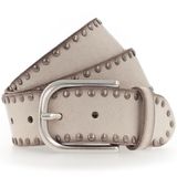 Vanzetti Leren Riem 40mm Leather Belt W110 Dark Vanilla Crème