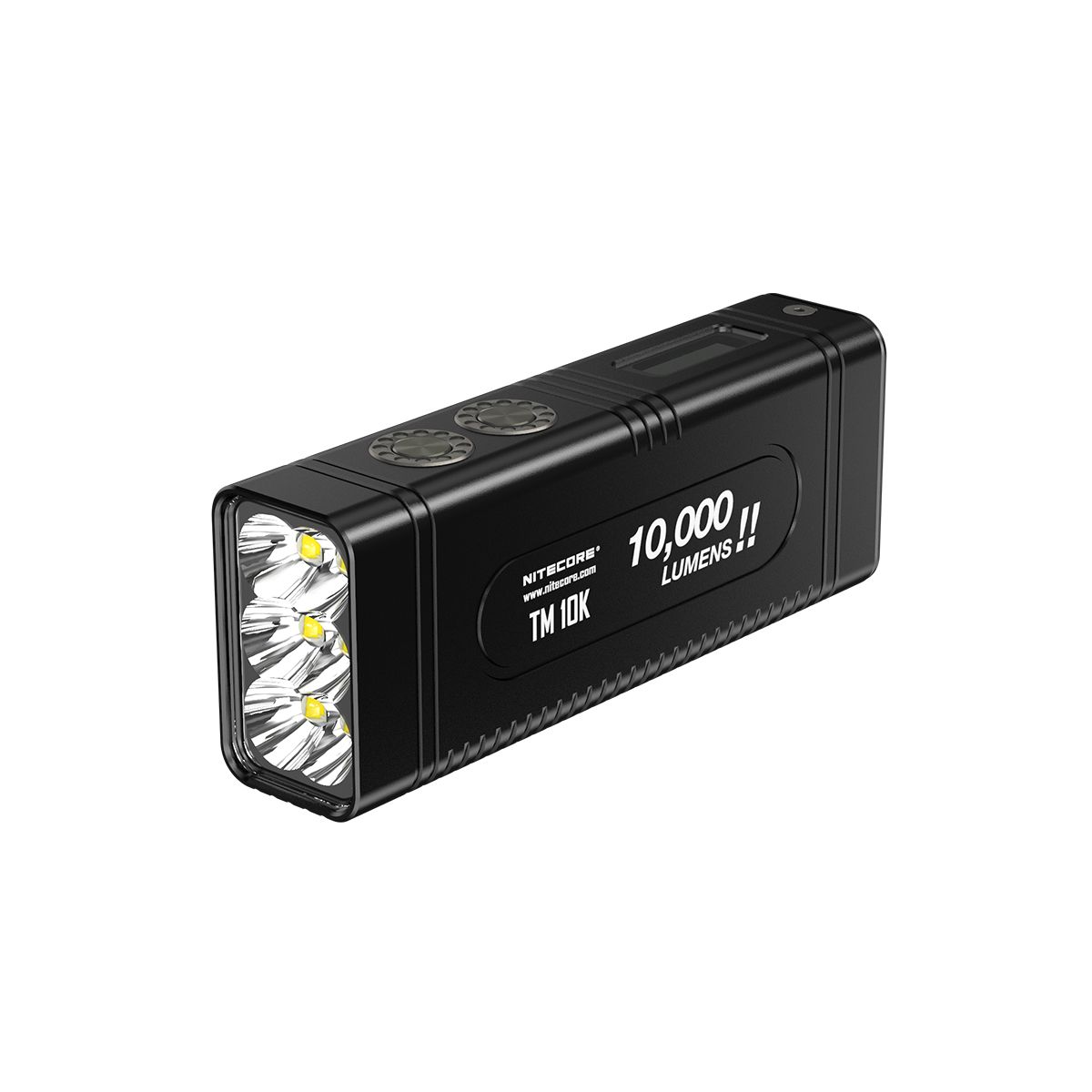 Nitecore TM10K - Zaklamp - LED - 10000 lm - Zwart