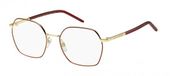 Marc Jacobs MARC 781 Matte burgundy gold 55/18/140 Vrouwen Brilmonturen