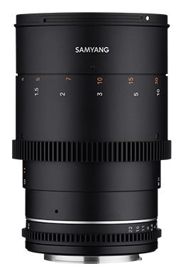 Samyang 135mm T2.2 VDSLR MK2 Telephoto Lens - Canon EF Mount - Black
