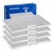 Alapure 4x Metaalfilter voor Viva 432785 / 00432785 310x500x7mm