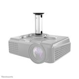 Neomounts BEAMER-C80 Support plafond pour projecteur - Universel - Hauteur réglable 13-20 cm - Argent