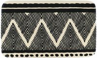 Tendance Badmat Tribal Lodge - grijs - antislip - microfiber - 45 x 75 cm