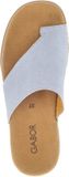 Gabor Dames blauw licht slippers & muiltjes maat 40