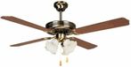 Orbegozo Ceiling Fan with Light Orbegozo Wood 60 W Ø 132 cm