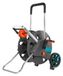 Gardena AquaRoll L Easy chariot de tuyau - noir/bleu/orange - capacité 100m