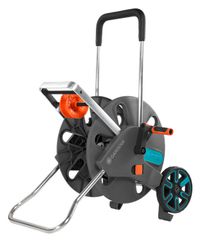 Gardena AquaRoll L Easy Slangenwagen - Zwart/Blauw/Oranje - 100m Capaciteit