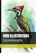 BIRD ILLUSTRATIONS: COLOURING BOOK
