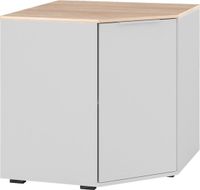 Vicco Betti Dressoir – 77.9 x 77.9 cm met 1 deur Wit/Sonoma