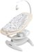 Caretero Noco 2-en-1 chaise haute et balancelle électrique - Beige