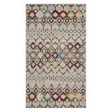 SAFAVIEH Amsterdam Collection Accenttapijt - 3'x5', lichtgrijs en multi