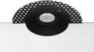 BES LED Spot Armatuur GU10 - Pragmi Nivas Pro - GU10 Inbouwspot - Rond - Zwart - Aluminium - Trimless - Kantelbaar - Ø150mm