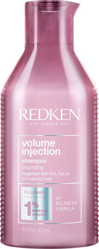 Redken Volume Injection Shampoo - 300ml - For All Hair Types