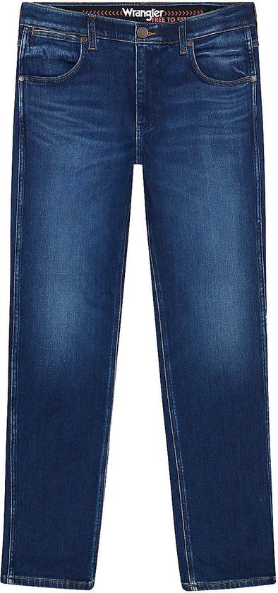 Wrangler Greensboro Jeans - Men - Dark Blue - W32/L34
