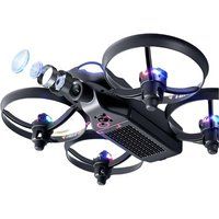 SZSMART V16 minidrone met 4K-kleurenlicht, 12 minuten batterijduur, 2 witte batterijen