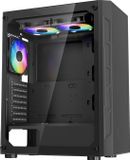 VEVOR PC Gaming Case Mid-Tower 3x120mm ARGB-Ventilatoren voor ATX-Moederbord