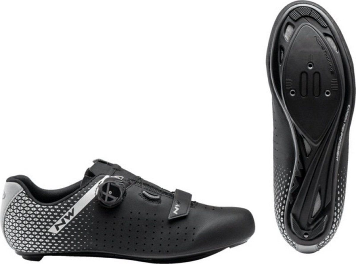 Northwave Core Plus 2 Shoes Men - Black/Grey - EU 36