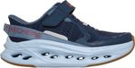 Skechers MAX CUSHIONING GLIDE-STEP Jongens Instappers - Donkerblauw / Rood / Blauw