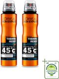 L'Oréal Men Expert Deo Spray Thermic Resist - 150 ml - 2 pièces