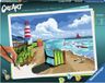 Ravensburger CreArt Holiday on the Baltic Sea - Schilderen op nummer voor volwassenen