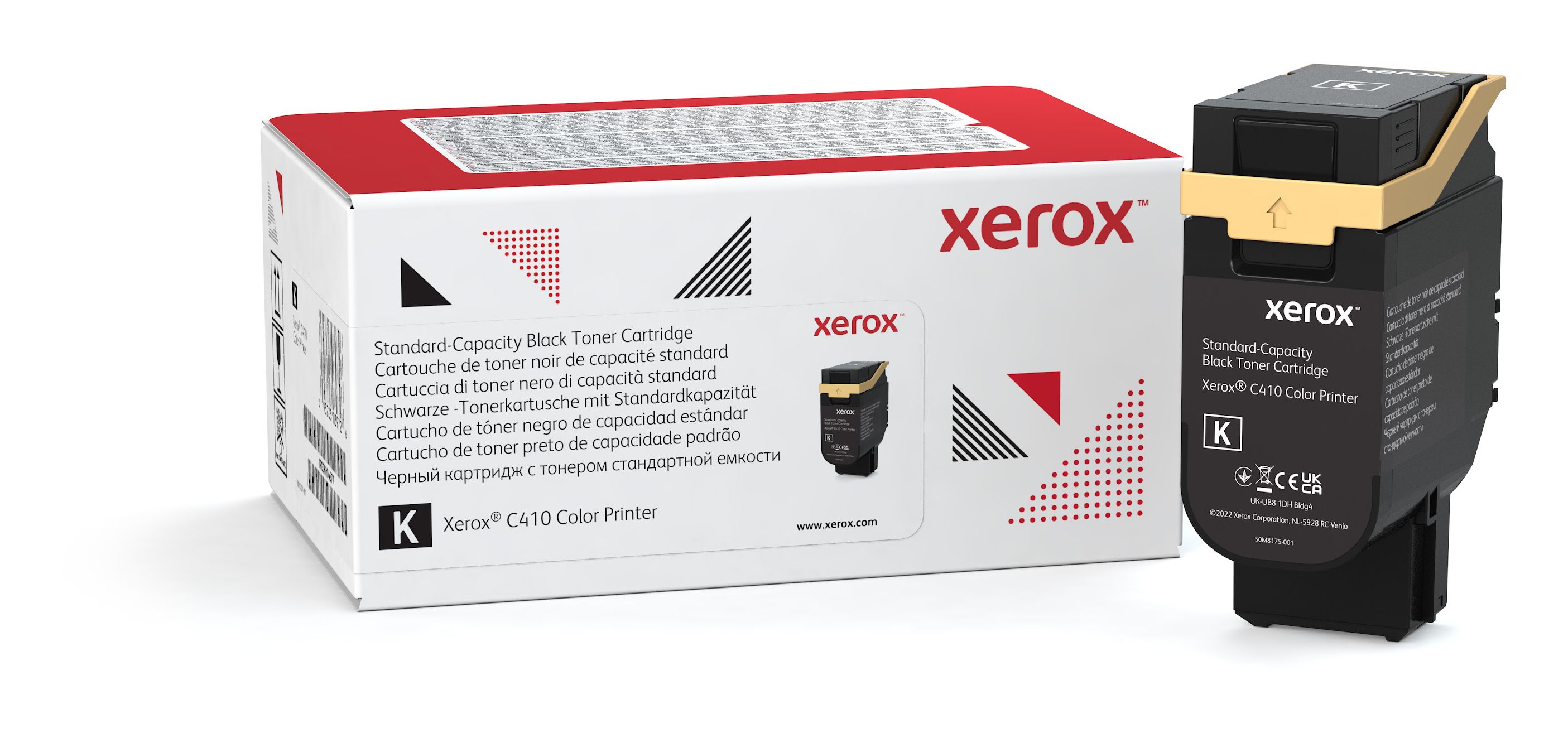 Xerox VersaLink C410/C415 Black Toner Cartridge - Standard Yield (2,400 pages) - Original