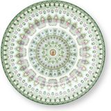 Pip Studio Lily & Lotus Assiette à gâteau - 17cm - Porcelaine - Résistant au lave-vaisselle - Vert
