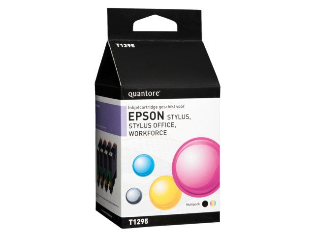Quantore Ink Cartridge Epson T1295 - 4 Pack