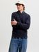 JACK&JONES JJPANNEL KNIT CREW NECK AW26 Heren Trui Navy Blazer Maat S
