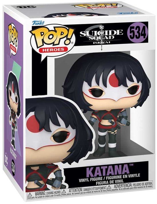 Funko! POP! - DC Suicide Squad - Katana - 534