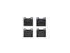 Brembo A.B.S. All Brake Systems Remblokken – Set 4-delig – Incl. Slijtage-indicator – ECE-R90 – Geschikt voor Volkswagen Passat