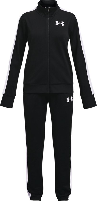 Under Armour EM Knit Track Suit Meisjes Trainingspak - Maat YLG