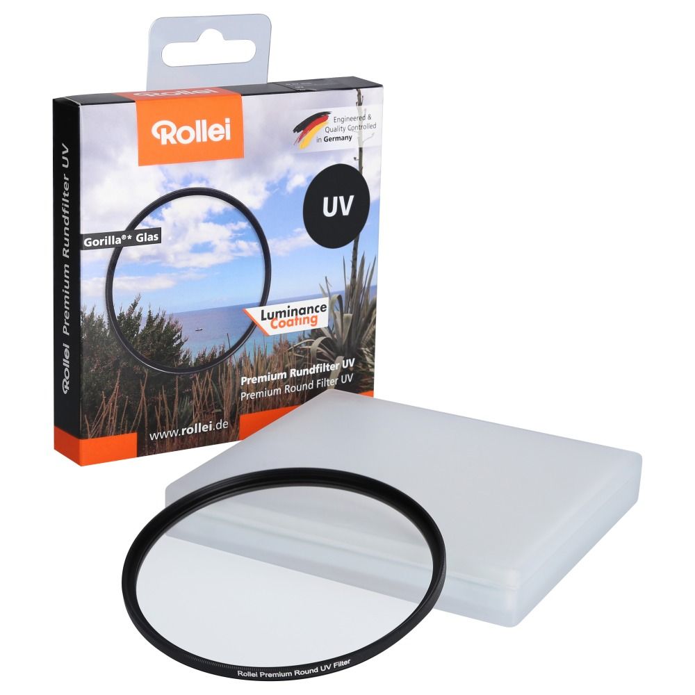 Rollei 26108 - Cameralensfilter - 58 mm - Zwart, Transparant