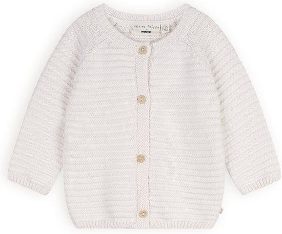Petite Maison Vest Kiki Natural White Maat 68