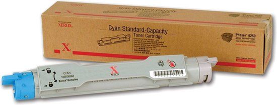 Xerox 106R00668 - Toner Cartridge - Cyaan - 4.000 Pagina's - Phaser 6250