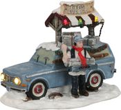 Luville - Selling newspapers battery operated - 9.5 cm