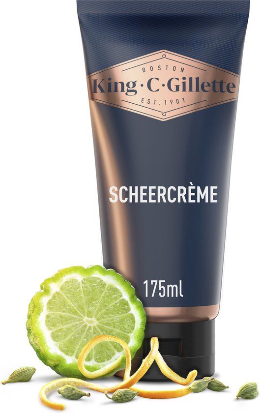 King C. Gillette Originele Scheercrème - 175ml
