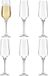 Vicrila Champagneglas - 6x - Noah - gehard glas - 17,5 cl - flutes - prosecco / cava