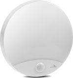Maclean LED-lamp met bewegingsmelder | 10W - IP44 - natuurlijk wit (4000K) 900lm - Wit