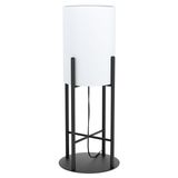EGLO GLASTONBURY tafellamp E27 28 W Zwart, Wit