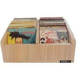 Enova Hifi-kast BAC 45T SWE voor 45 toeren vinyl platen Beige