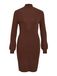 VILA Robe marron