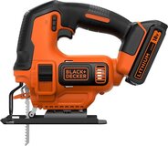 BLACK+DECKER BDCJS18 - Decoupeerzaag - 18V - Lithium-Ion (Li-Ion) - Oranje/Zwart