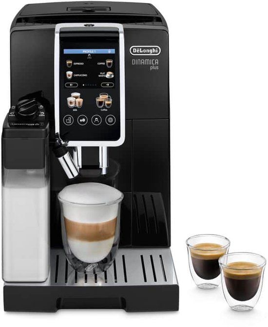 De'Longhi Dinamica Plus ECAM382.70.B Volautomatische Espressomachine - Zwart