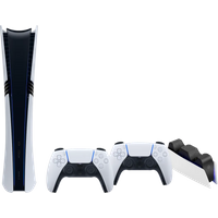 PlayStation 5 Pro Digital Edition + Extra Controller + Charging Station