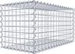Gabion 80 cm x 40 cm x 40 cm (L x H x P), maille 5 cm x 5 cm, spirale