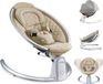 Verkoop Nederland® Berceau à bascule automatique pour bébés - Berceau électrique pour bébés - Siège à bascule télécommandé - Cinq positions - Joue de la musique avec Bluetooth - Minuterie - Élégant - 0-1 an