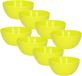 Plasticforte Schaaltjes - 8 stuks - Kunststof - Groen - D14 x H6.5 cm