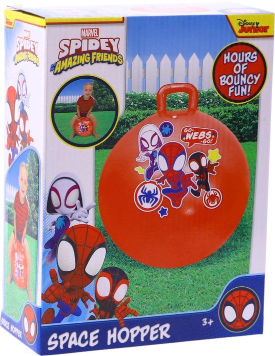 4KidsOnly Spiderman Skippy 50 Cm Rood